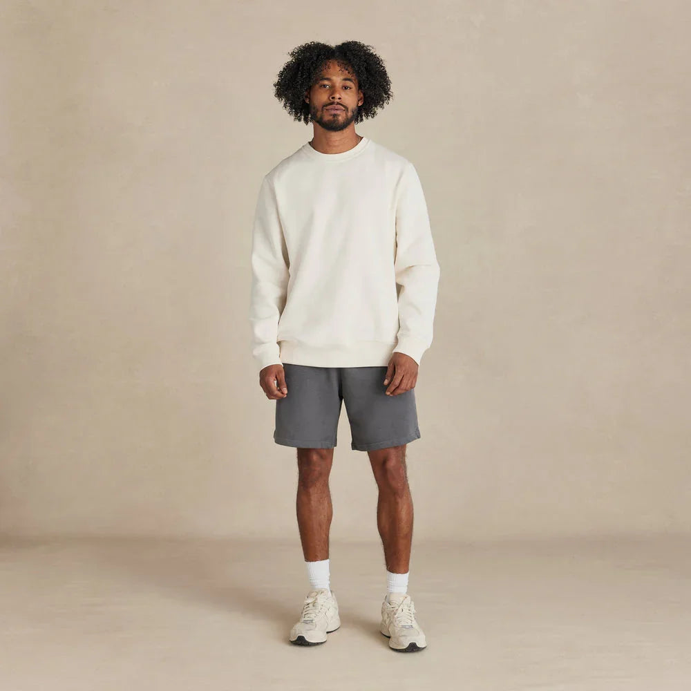 Organic Cotton French Terry Shorts Slate - Rose & Rae Threads