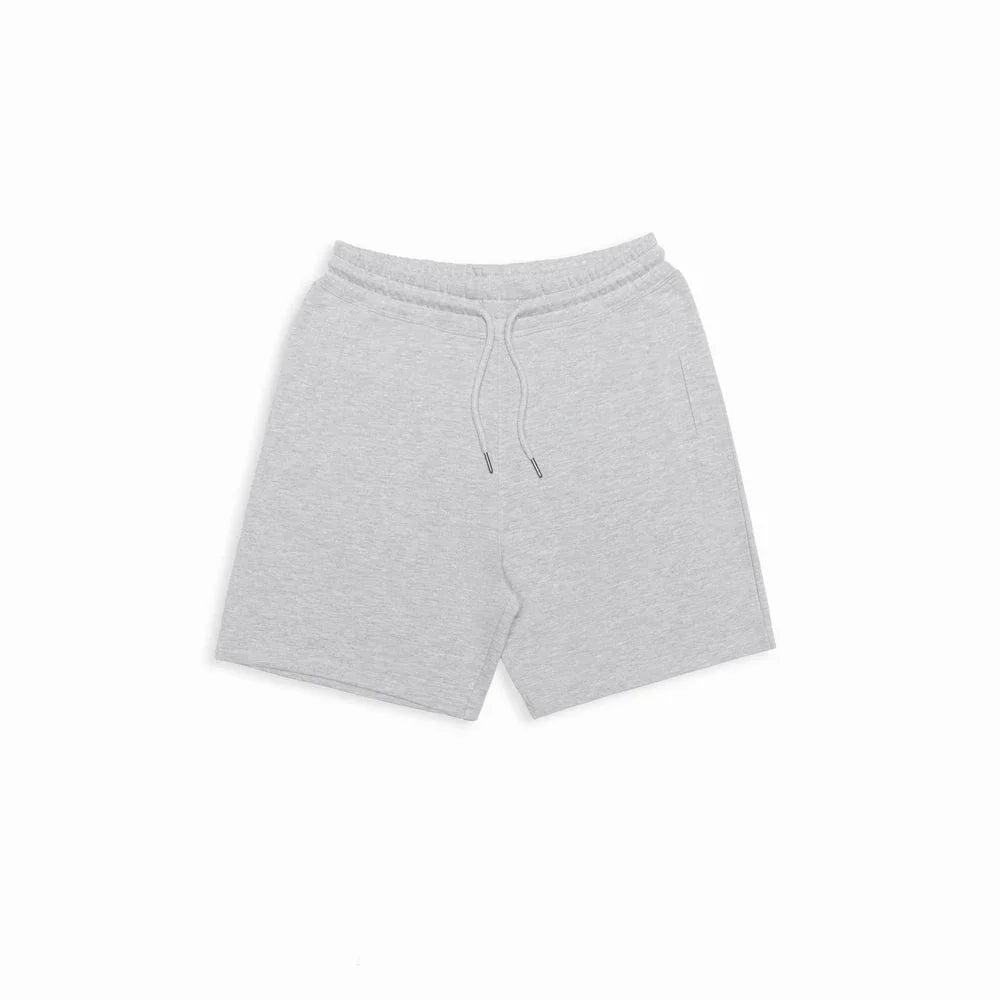 Organic Cotton French Terry Shorts Heather Grey - Rose & Rae Threads