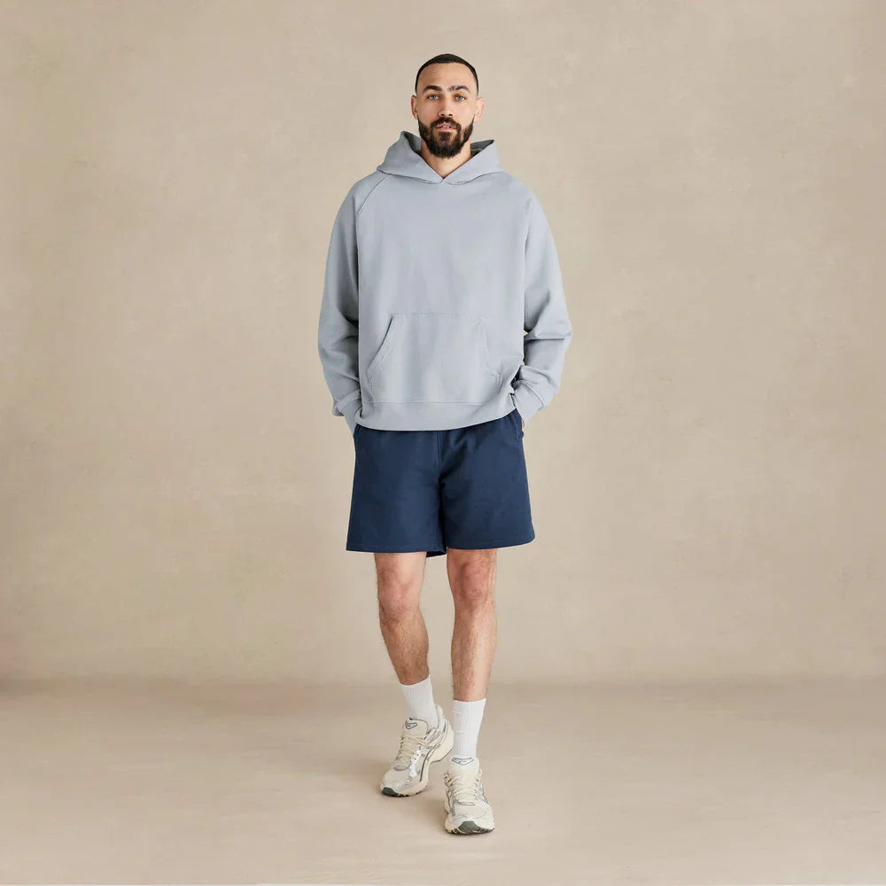 Organic Cotton French Terry Shorts Navy - Rose & Rae Threads
