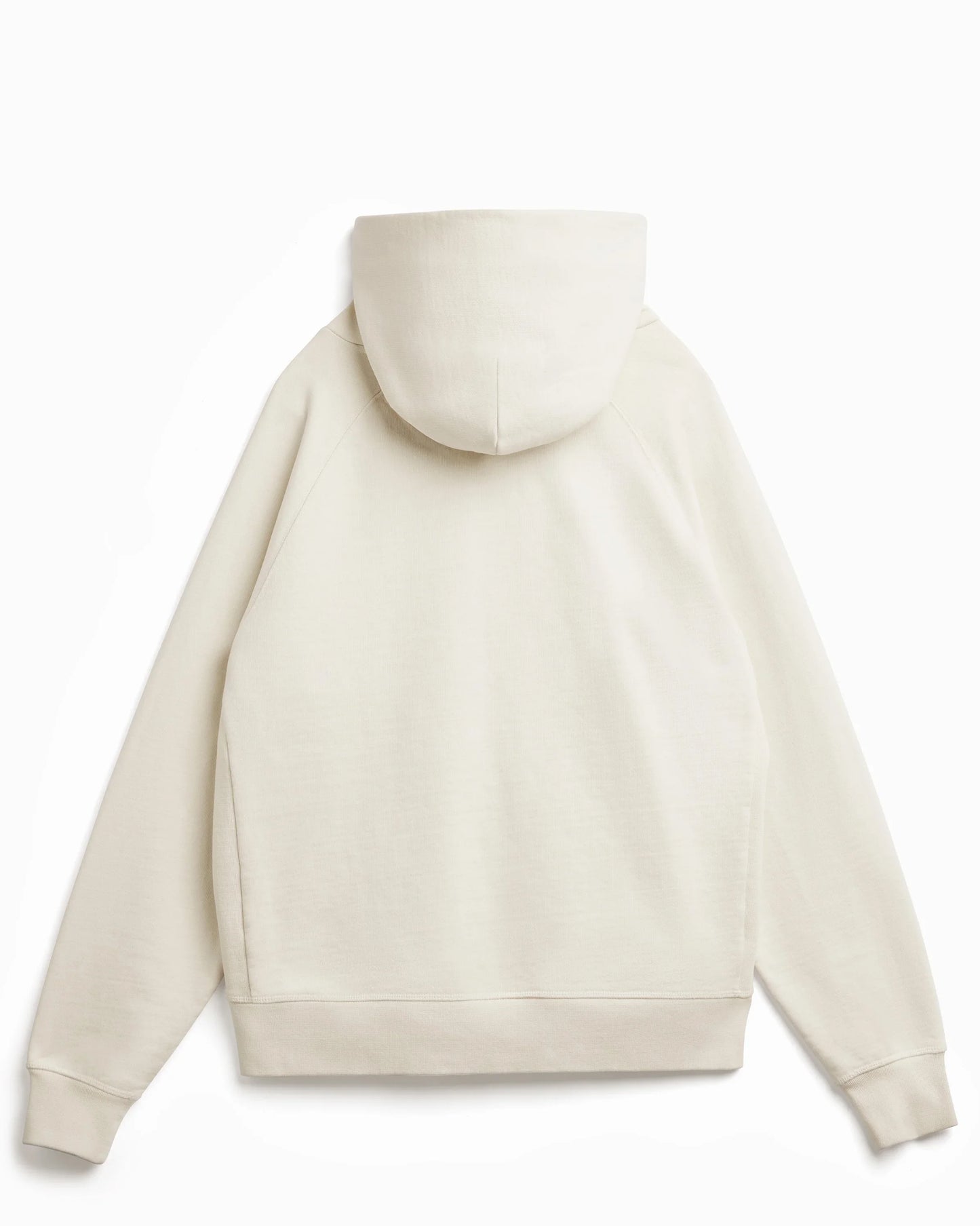 Organic Cotton French Terry Hoodie Heavyweight 15oz Natural