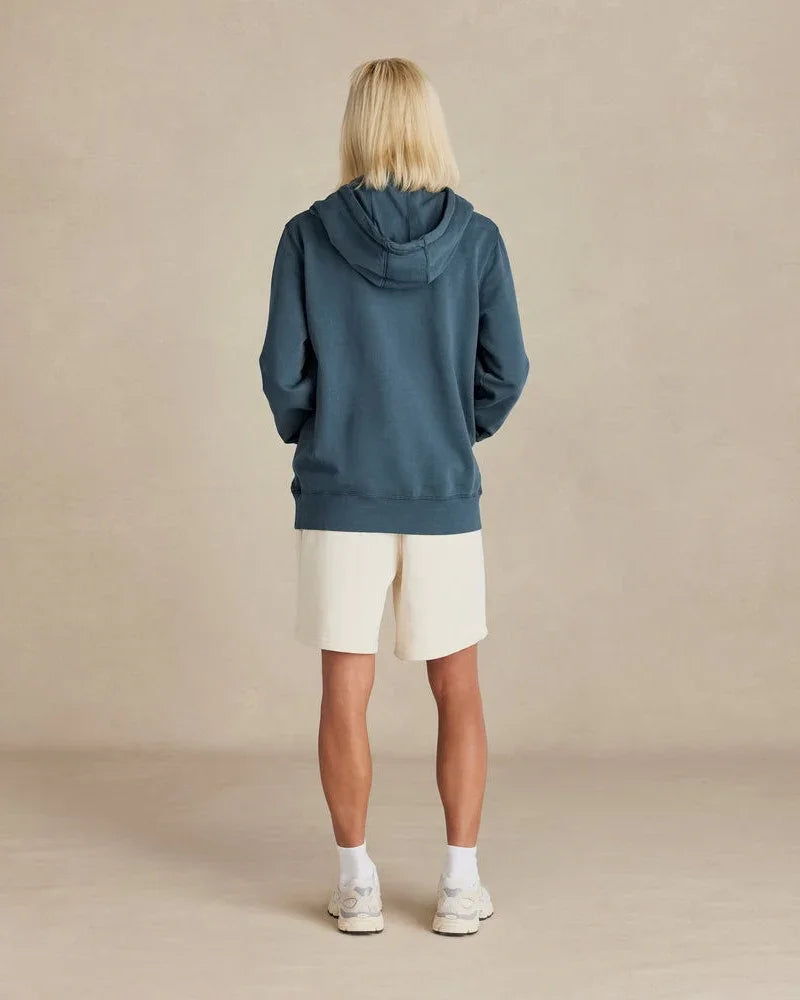 Organic Cotton French Terry Hoodie Midweight 10oz Seaside