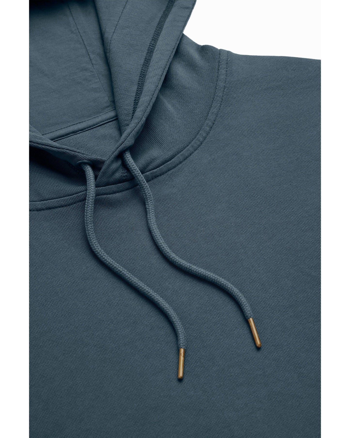 Organic Cotton French Terry Hoodie Midweight 10oz Seaside