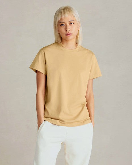 SUPIMA® Cotton Coed T-Shirts | Tan