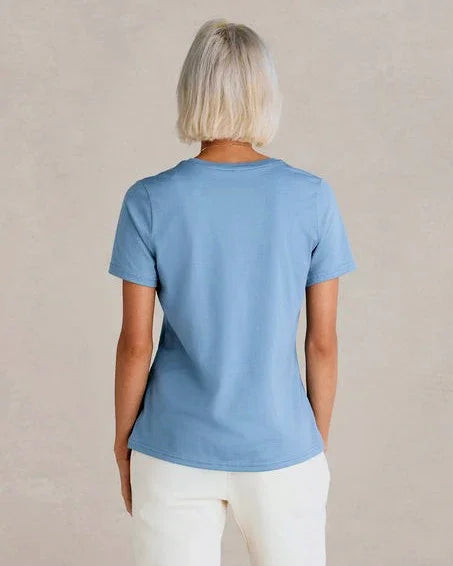 SUPIMA® Cotton Women's Shirt | Cloudy Blue