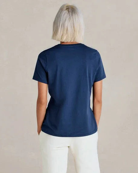 SUPIMA® Cotton Women's Shirt | Ocean Navy