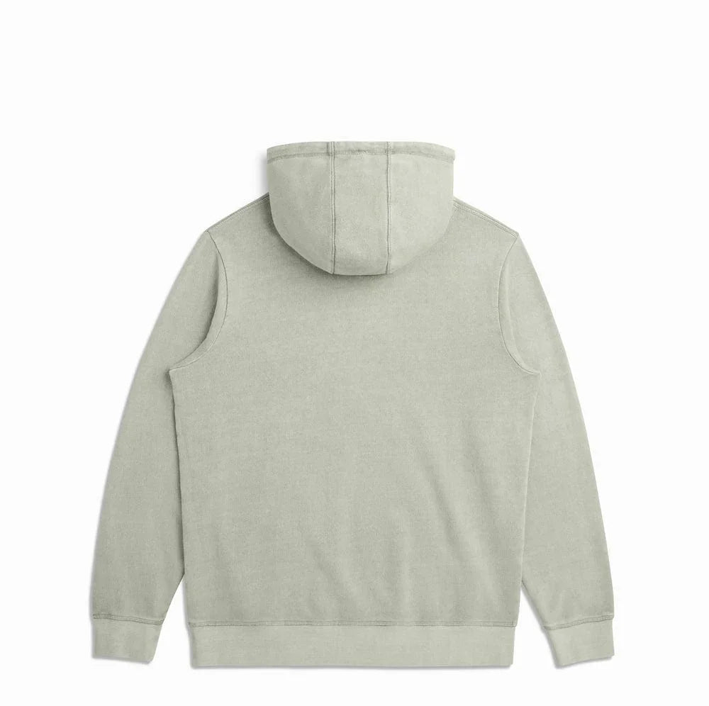 Organic Cotton French Terry Hoodie Midweight 10oz Sage - Rose & Rae Threads