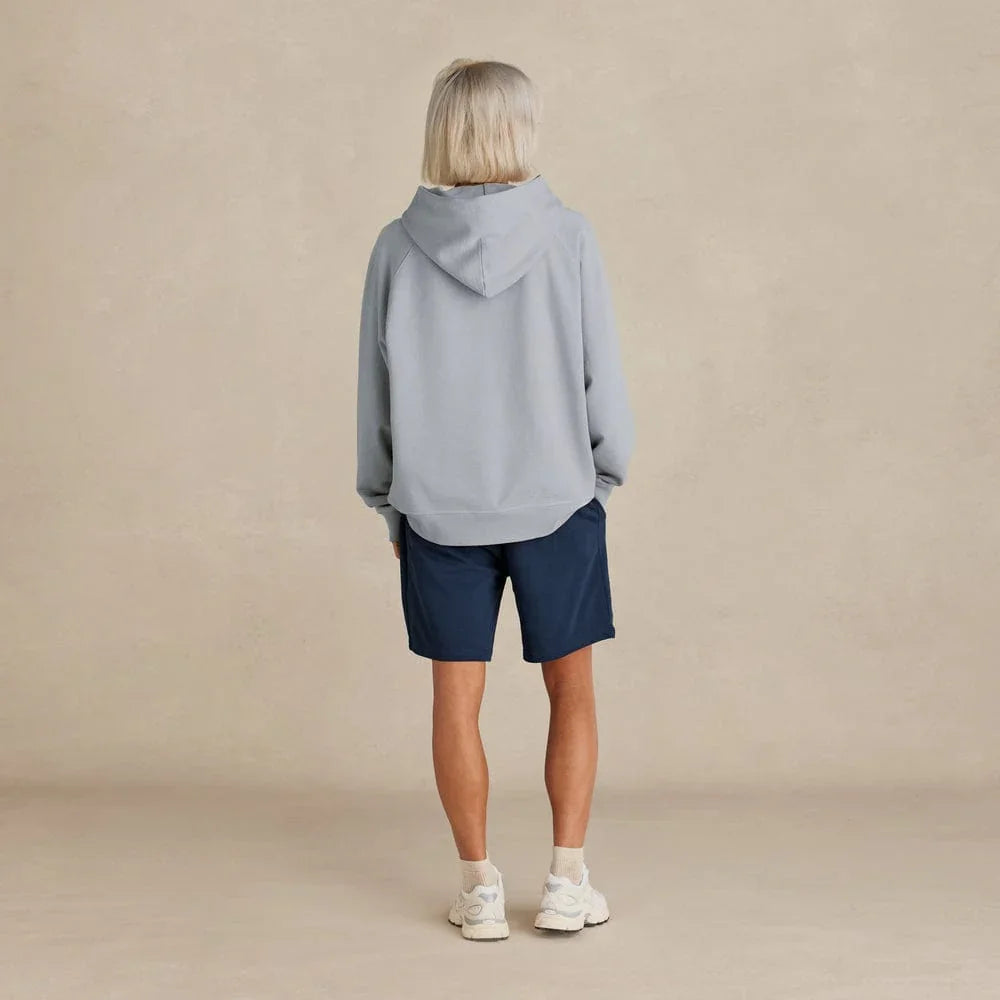 Organic Cotton French Terry Hoodie Heavyweight 15oz Mineral - Rose & Rae Threads