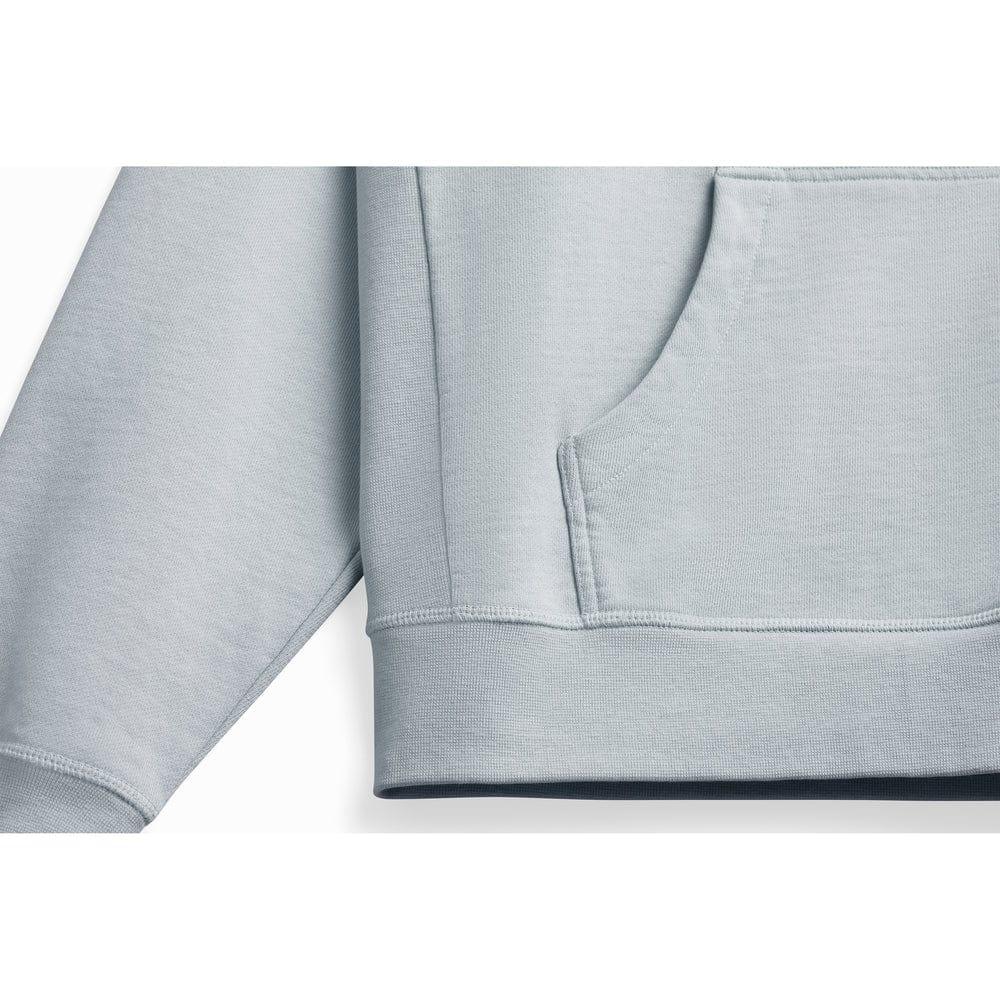 Organic Cotton French Terry Hoodie Heavyweight 15oz Mineral - Rose & Rae Threads