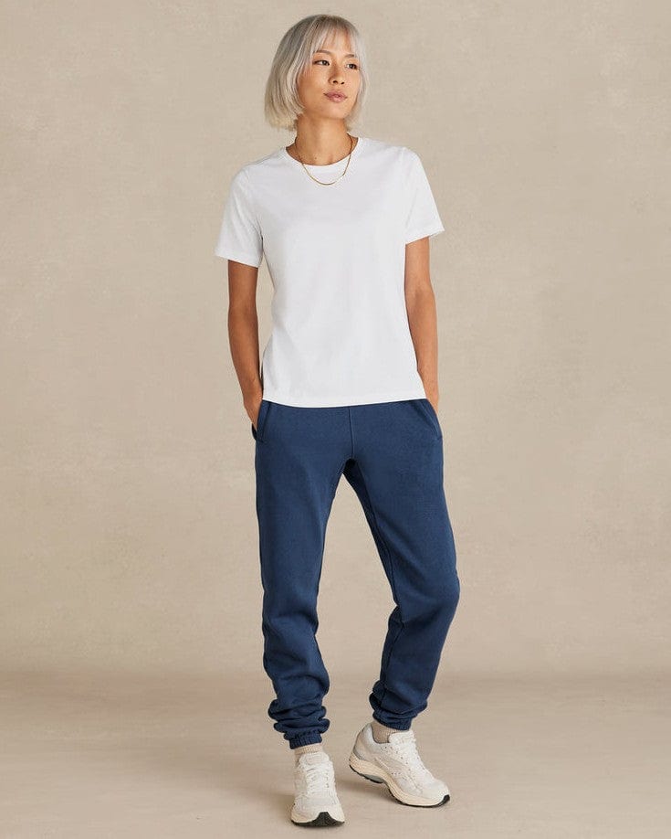 Coed Fit 12 oz Midweight Navy - Rose & Rae Threads