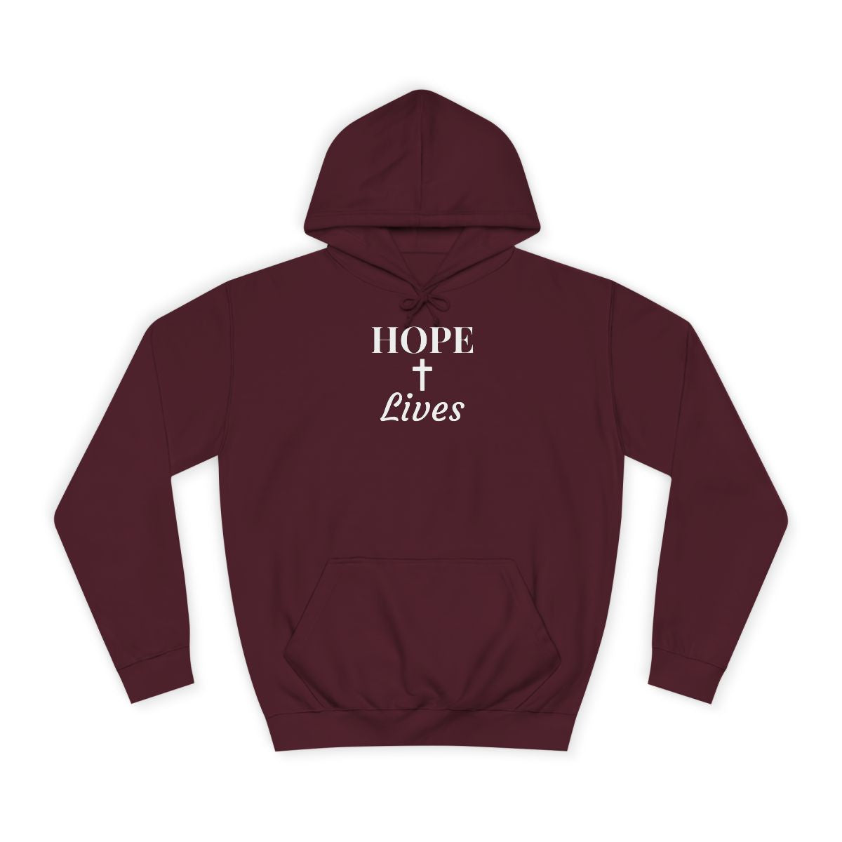 Unisex "HOPE Lives" Hoodie - Sustainable Premium Cotton - Rose & Rae Threads