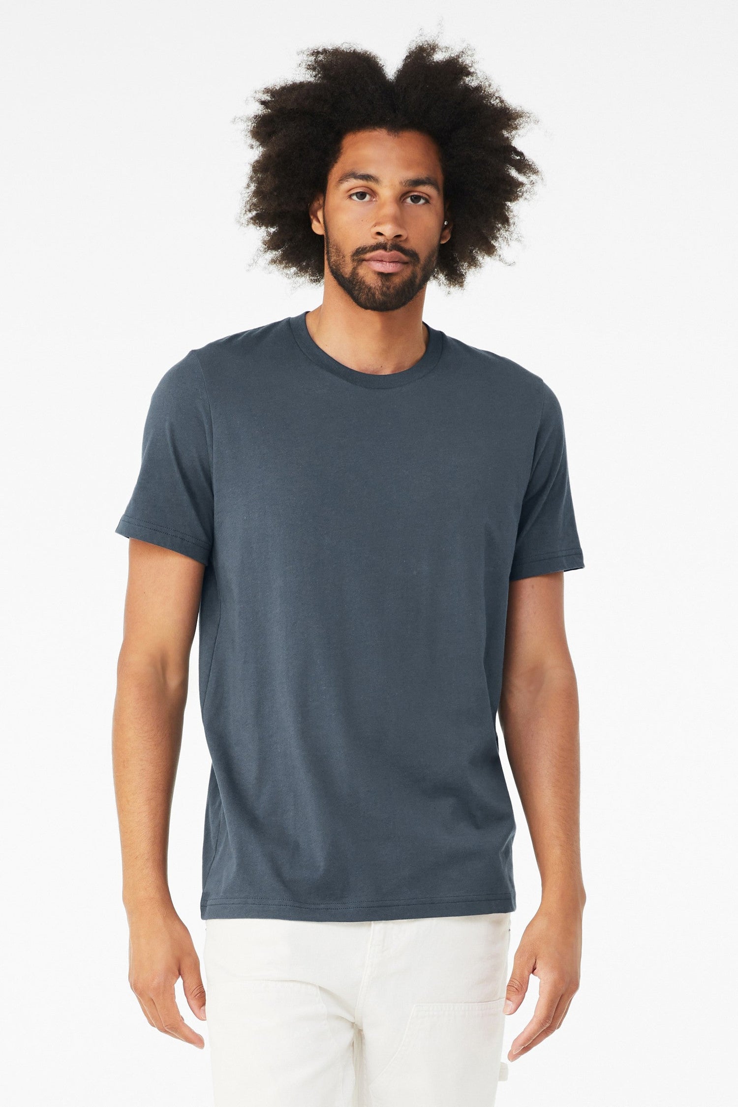 Men's 4.2oz Lightweight T-Shirt. 100% Airlume & Ring-Spun Cotton $15