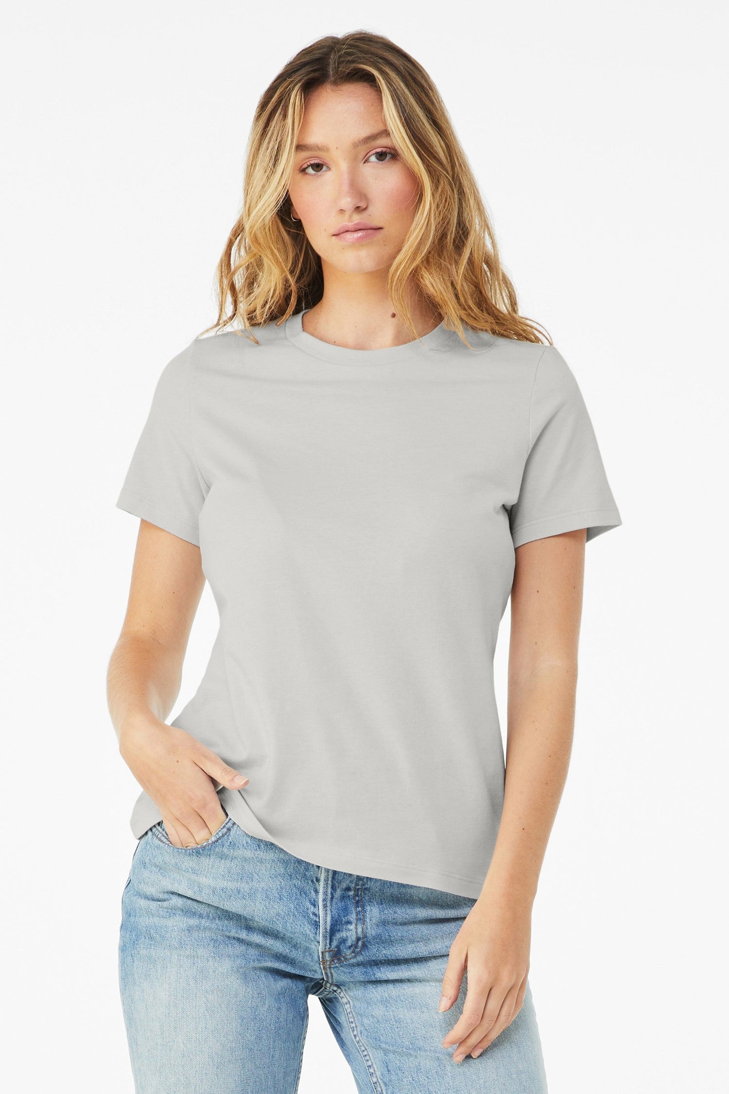 Women's 4.2oz Lightweight T-Shirt. 100% Airlume & Ring-Spun Cotton $15