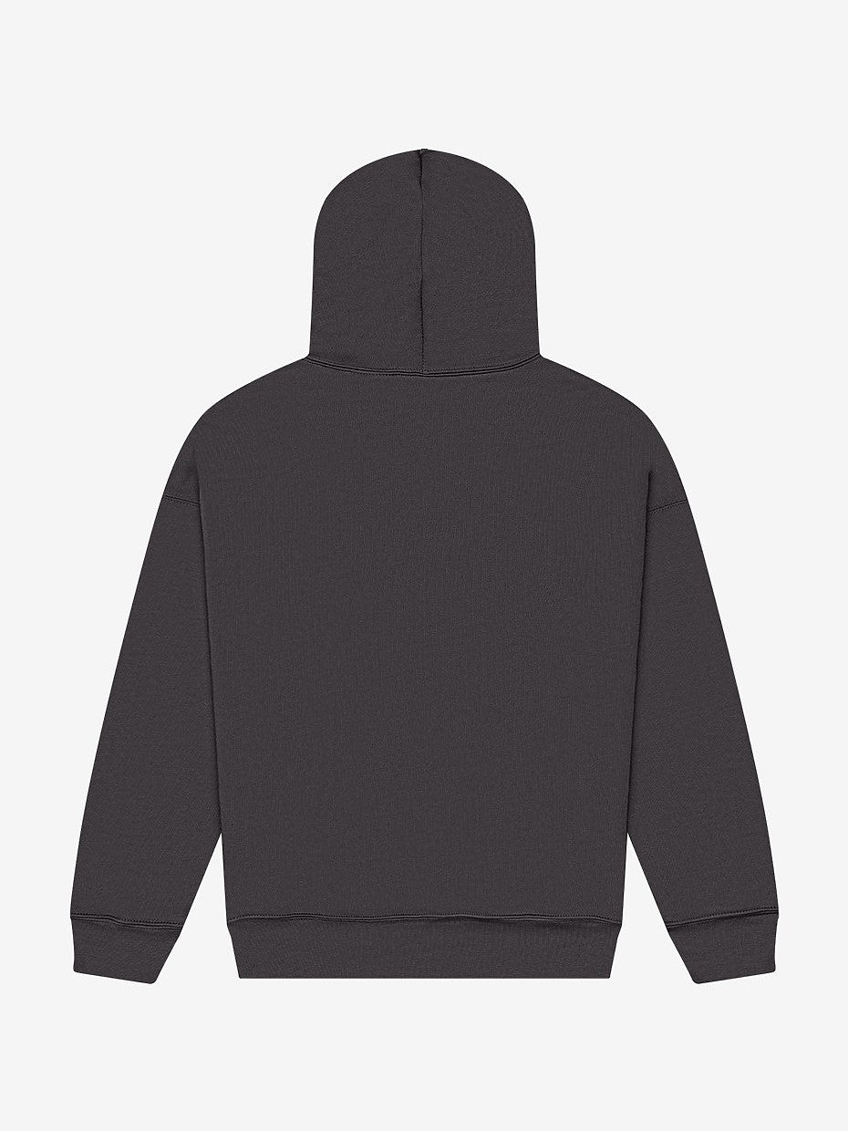 COED 8 OZ LIGHTWEIGHT HOODIE. SOFT AIRLUME COMBED & RING-SPUN COTTON BLEND - DARK GREY