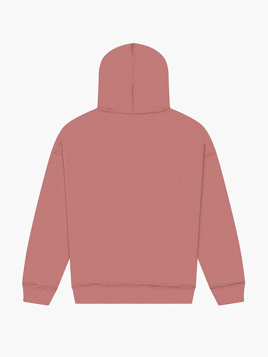 COED 8 OZ LIGHTWEIGHT HOODIE. SOFT AIRLUME COMBED & RING-SPUN COTTON BLEND - MAUVE