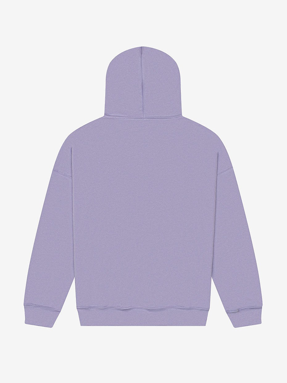 COED 8 OZ LIGHTWEIGHT HOODIE. SOFT AIRLUME COMBED & RING-SPUN COTTON BLEND - DARK LAVENDER