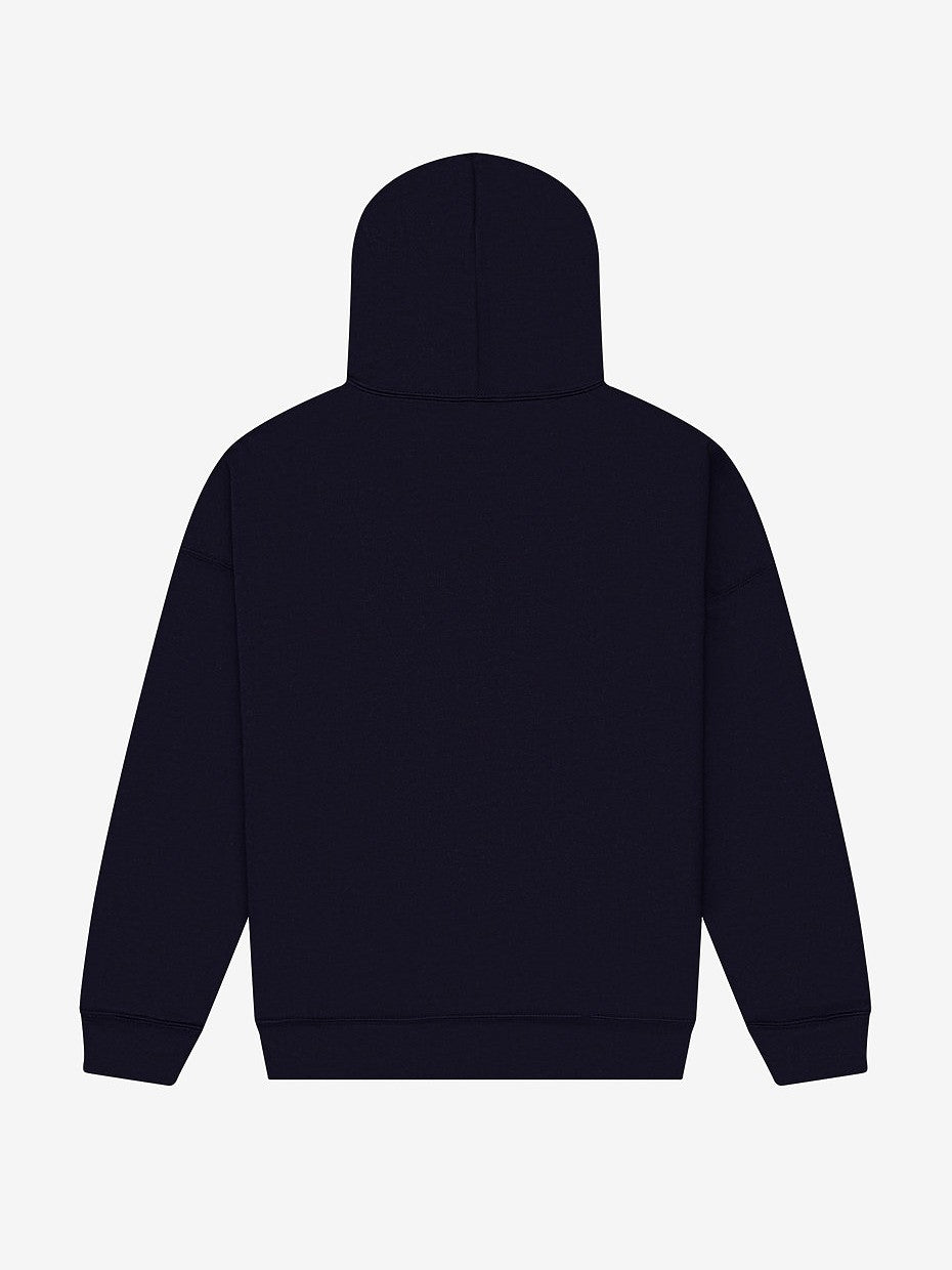 COED 8 OZ LIGHTWEIGHT HOODIE. SOFT AIRLUME COMBED & RING-SPUN COTTON BLEND - NAVY