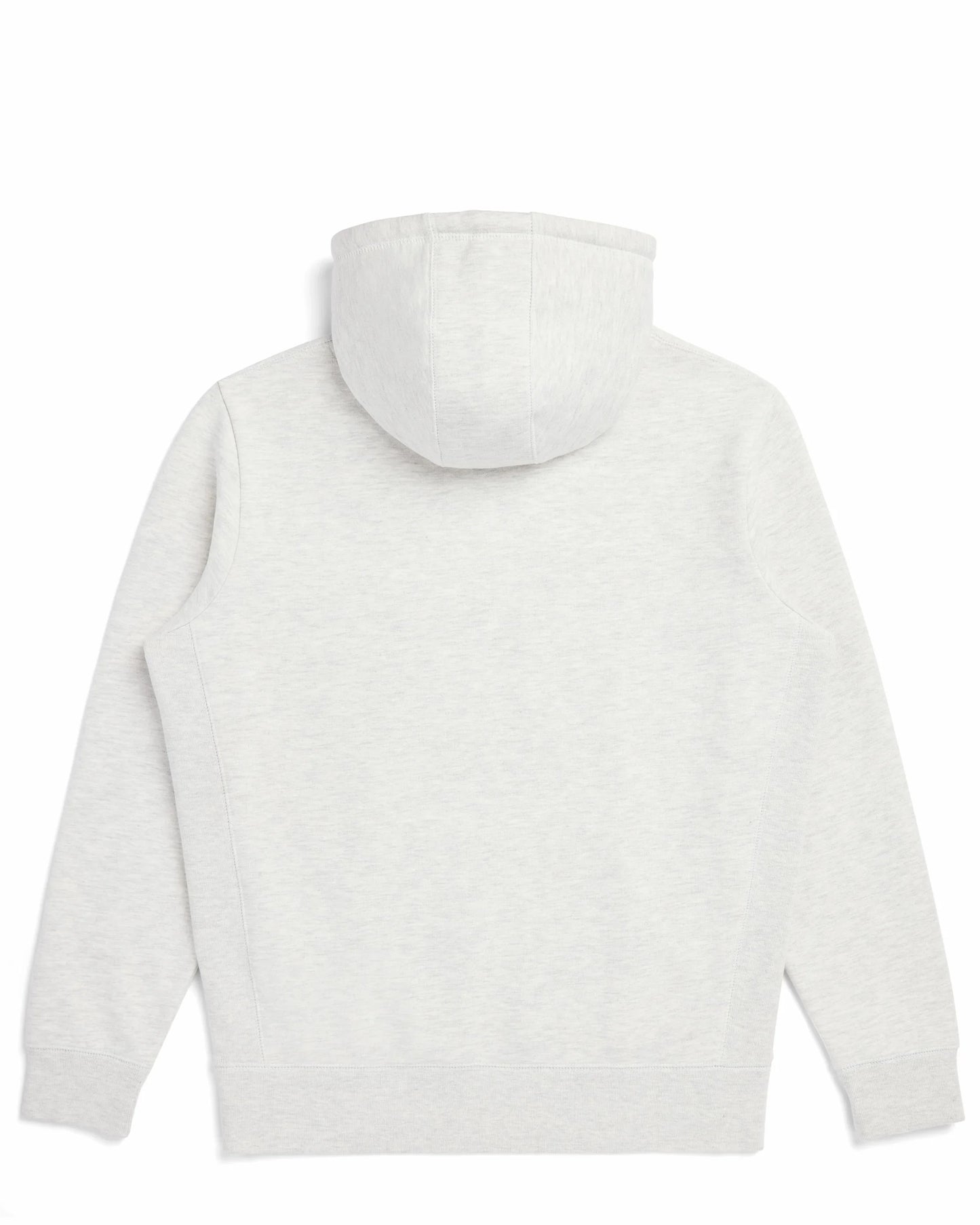 Organic Brushed Cotton Hoodie Midweight 12oz Ash Heather - Rose & Rae Threads