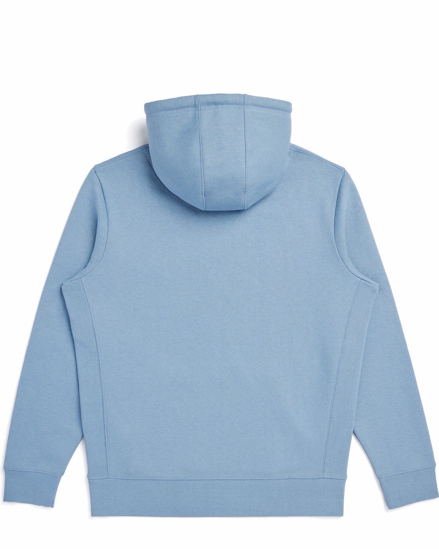 Organic Brushed Cotton Hoodie Midweight 12oz Cloudy Blue - Rose & Rae Threads