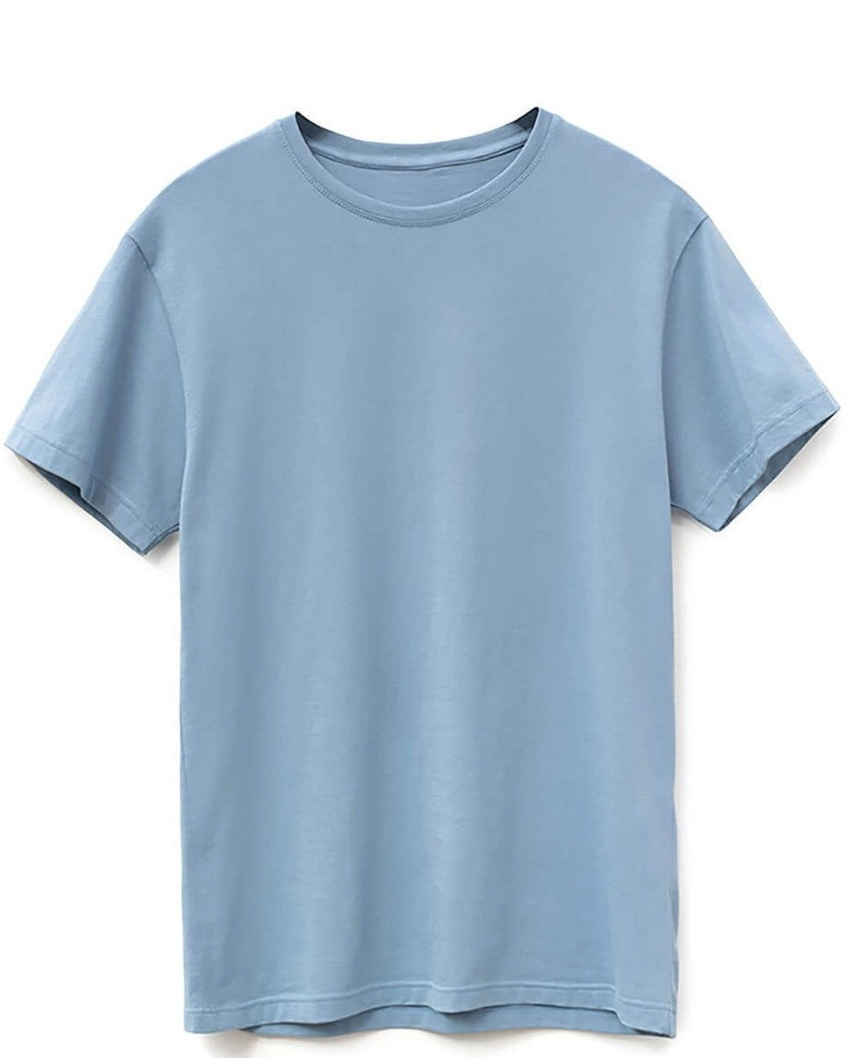 SUPIMA® Cotton Coed T-Shirts | Cloudy Blue