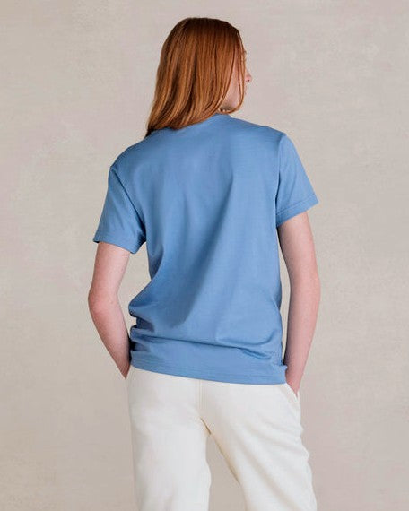 SUPIMA® Cotton Coed T-Shirts | Cloudy Blue