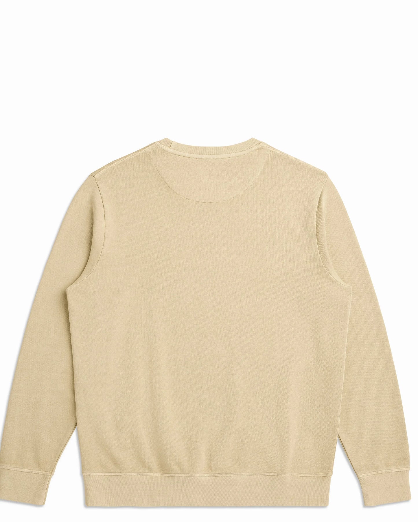 Organic Cotton French Terry Crewneck Midweight 10oz Dune - Rose & Rae Threads