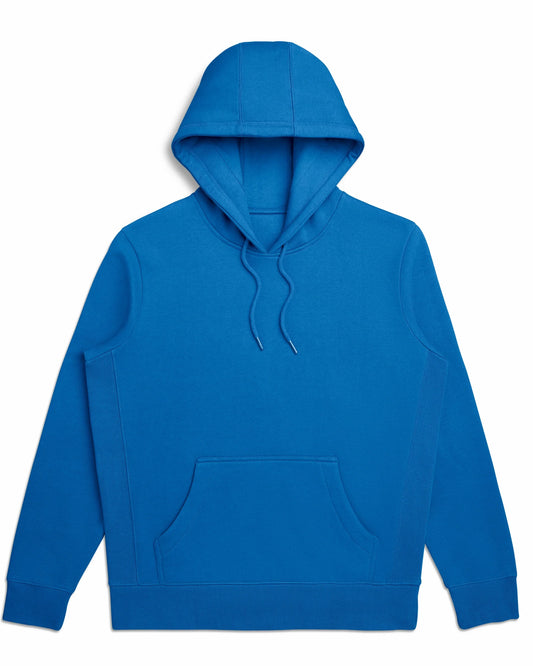 Organic Brushed Cotton Hoodie Midweight 12oz French Blue - Rose & Rae Threads