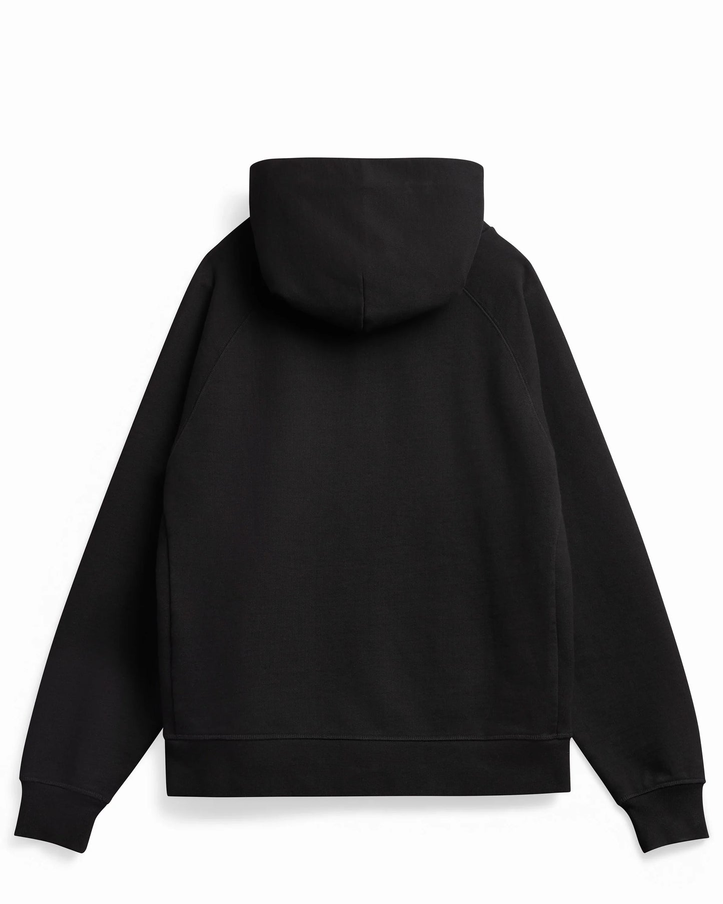 Organic Cotton French Terry Hoodie Heavyweight 15oz Black