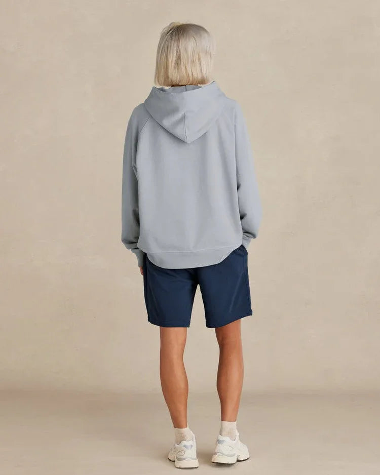 Organic Cotton French Terry Hoodie Heavyweight 15oz Mineral - Rose & Rae Threads
