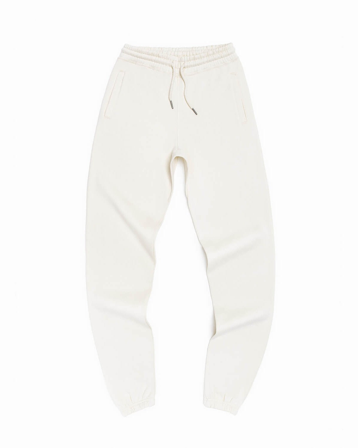 Organic Brushed Cotton Sweatpants - Natural | Rose & Rae Threads