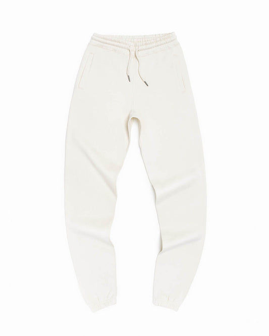 Organic Brushed Cotton Sweatpants - Natural | Rose & Rae Threads