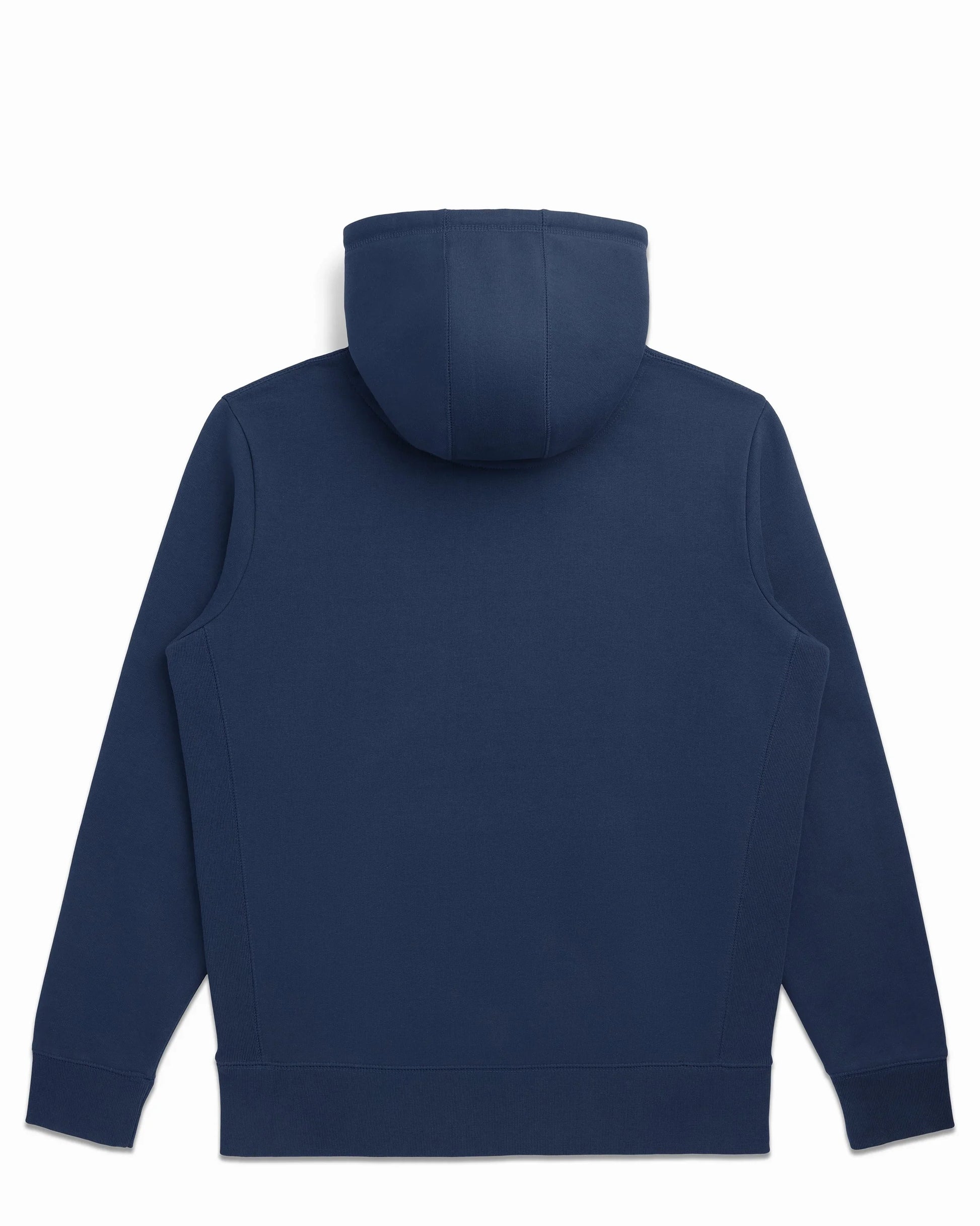 Organic Brushed Cotton Hoodie Midweight 12oz Navy - Rose & Rae Threads