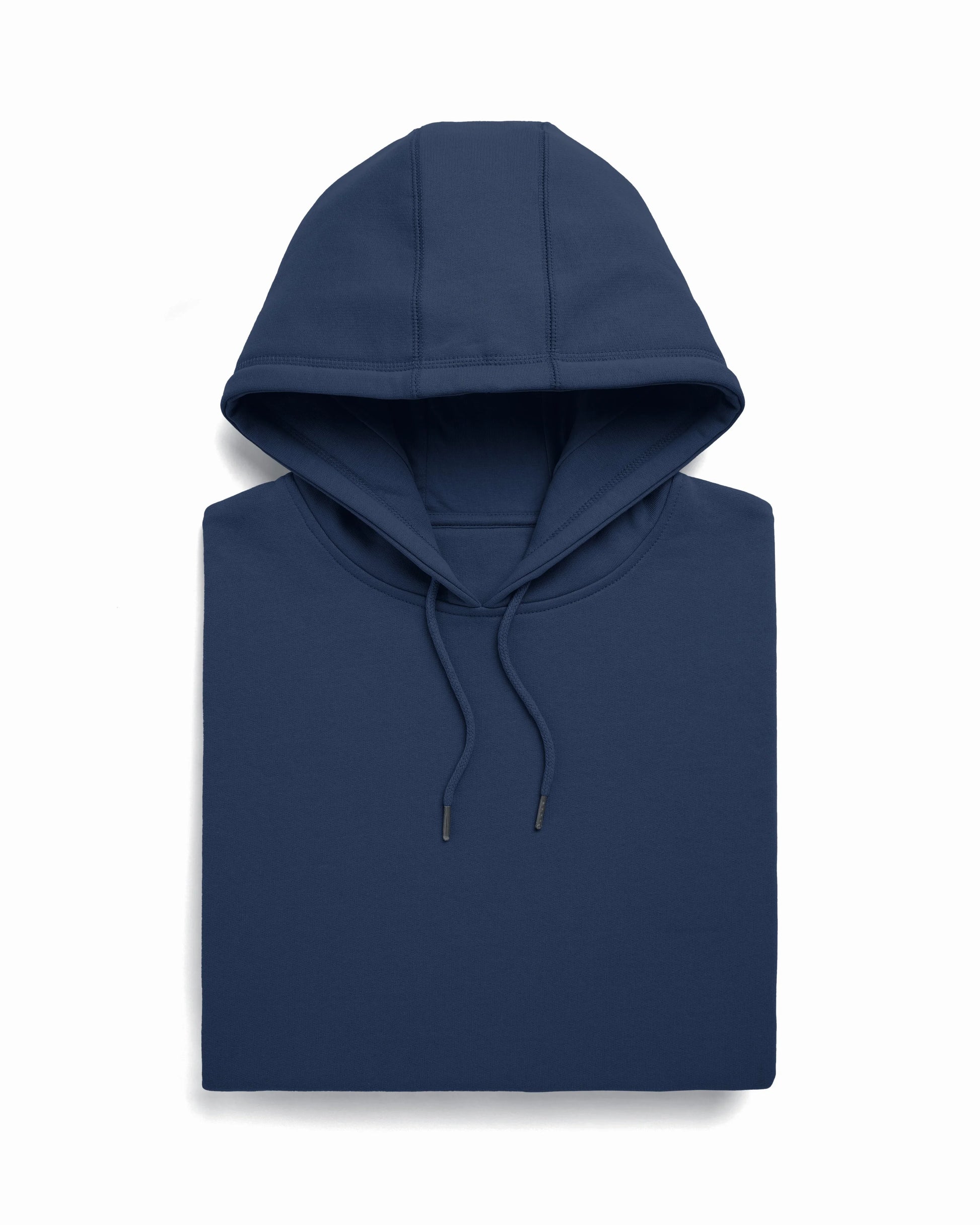 Organic Brushed Cotton Hoodie Midweight 12oz Navy - Rose & Rae Threads