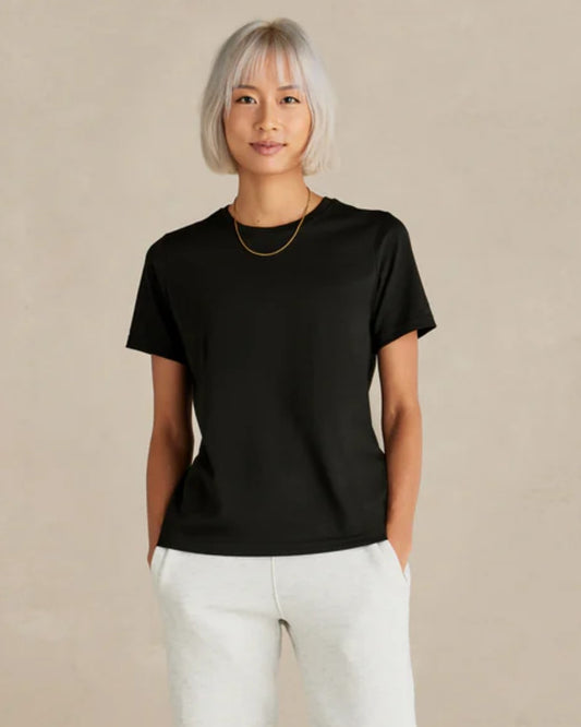 SUPIMA® Cotton Women's Shirt | Black