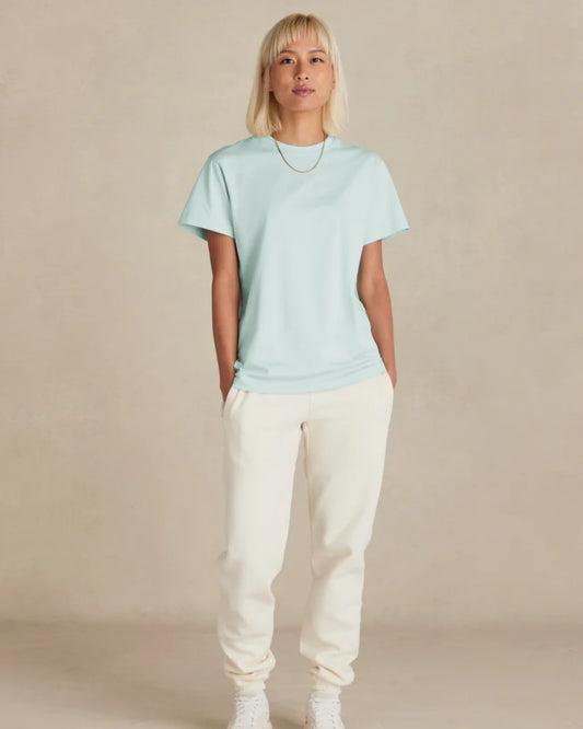 Organic Brushed Cotton Sweatpants - Natural - Rose & Rae Threads