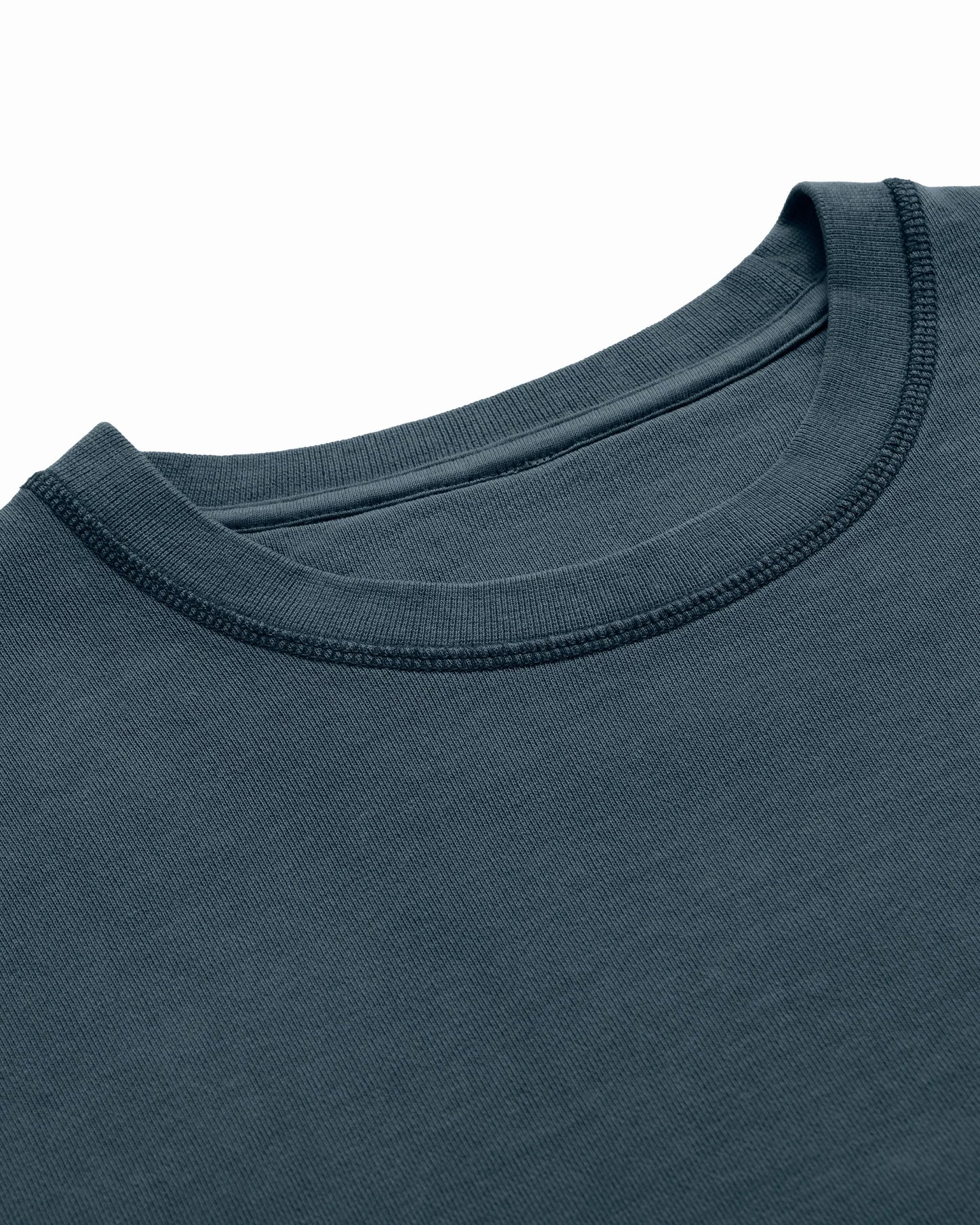 Organic Cotton French Terry Crewneck Midweight 10oz Seaside - Rose & Rae Threads