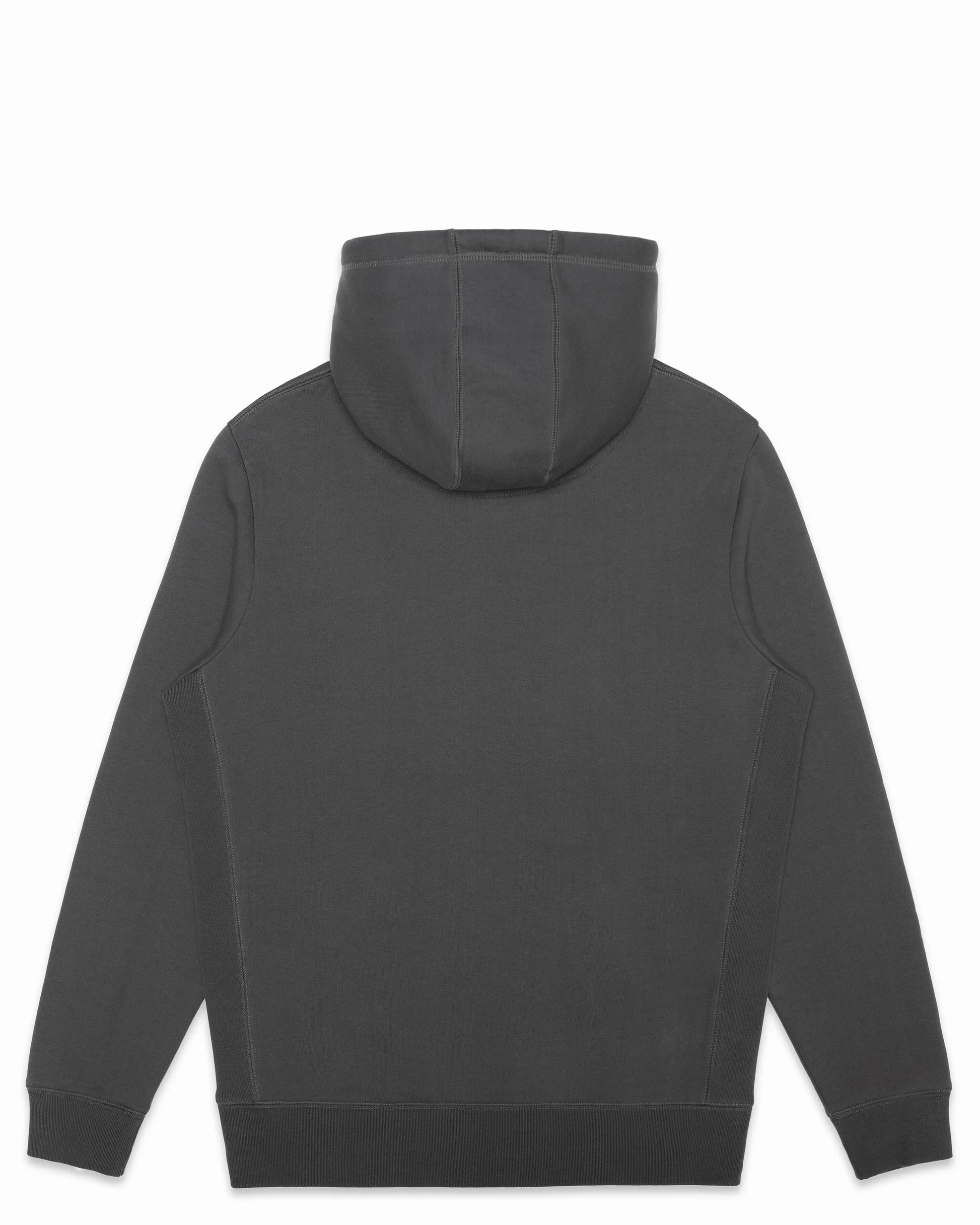Organic Brushed Cotton Hoodie Midweight 12oz Slate - Rose & Rae Threads