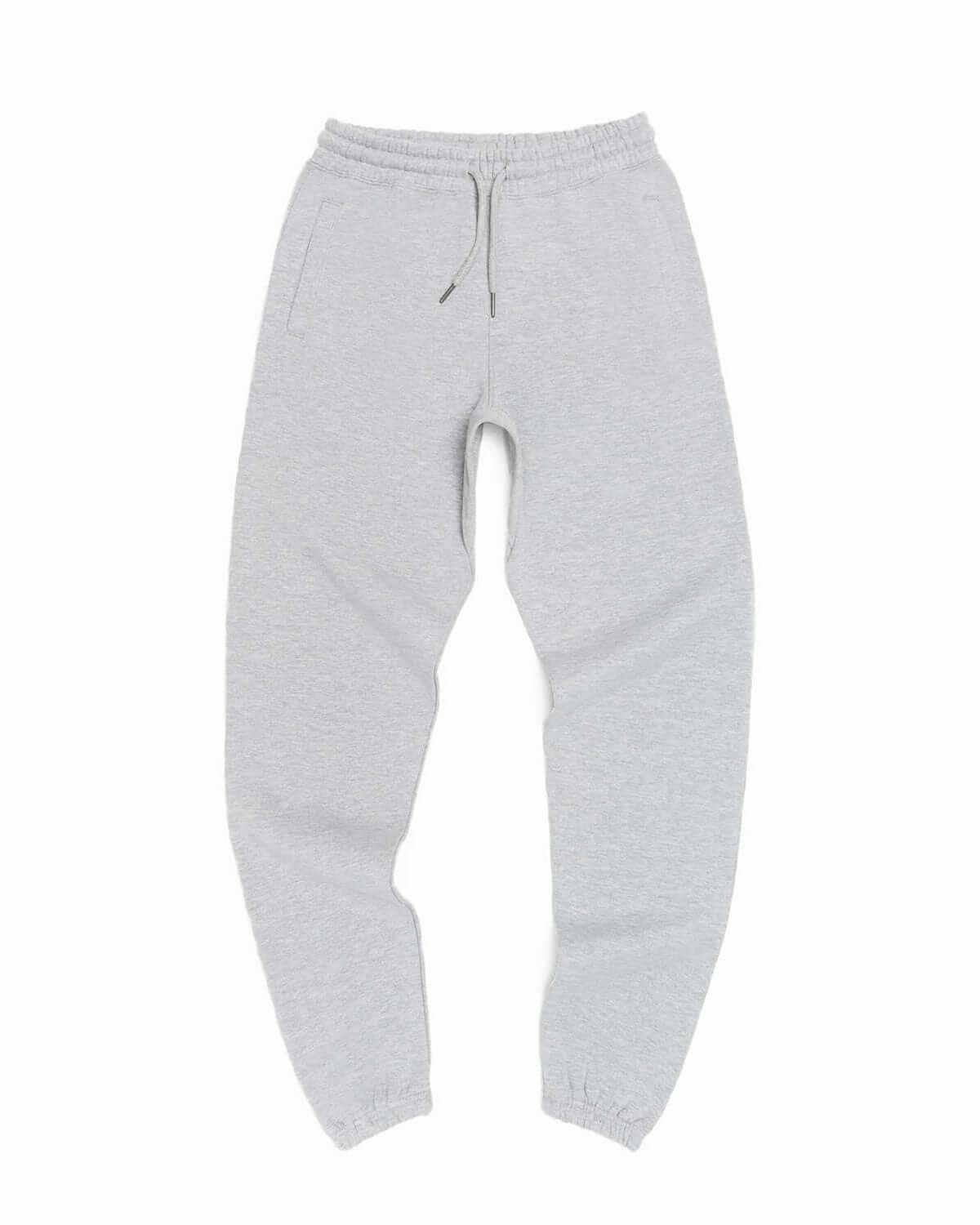 Rose & Rae Organic Brushed Cotton Sweatpants Heather Grey - Rose & Rae Threads