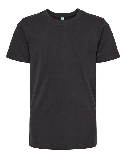 Youth Organic Cotton T-Shirt Black 25.00 - Rose & Rae Threads