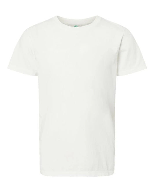 Youth Organic Cotton T-Shirt Ivory 25.00 - Rose & Rae Threads