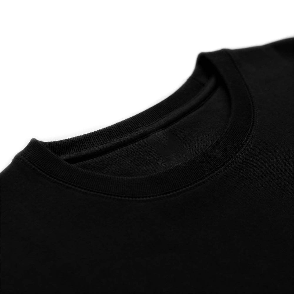 100% Premium Organic Brushed Cotton Crew, Coed 12oz - Black 100% Premium Organic Brushed Cotton Crew, Coed 12oz - Black Product Description
