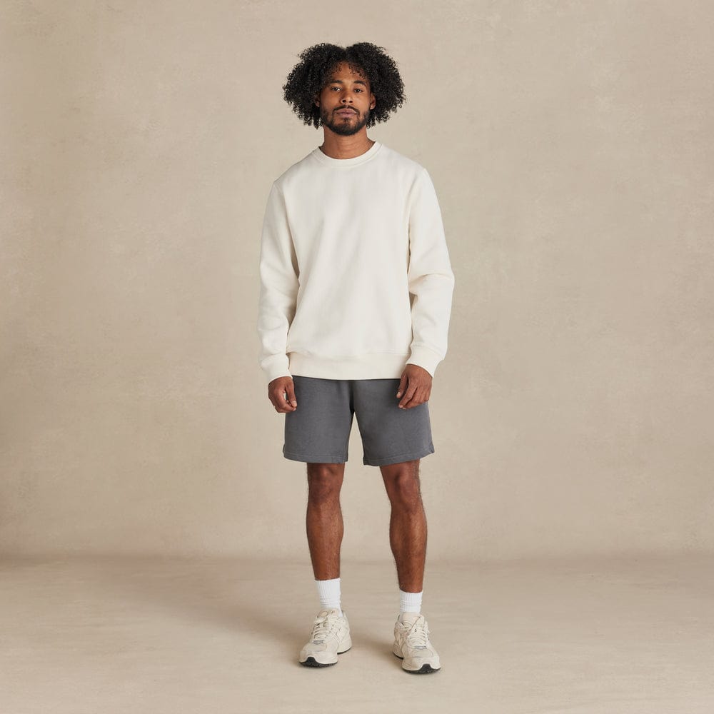 100% Premium Organic Brushed Cotton Crew, Coed 12oz - Natural 100% Premium Organic Brushed Cotton Crew, Coed 12oz - Natural Product Description