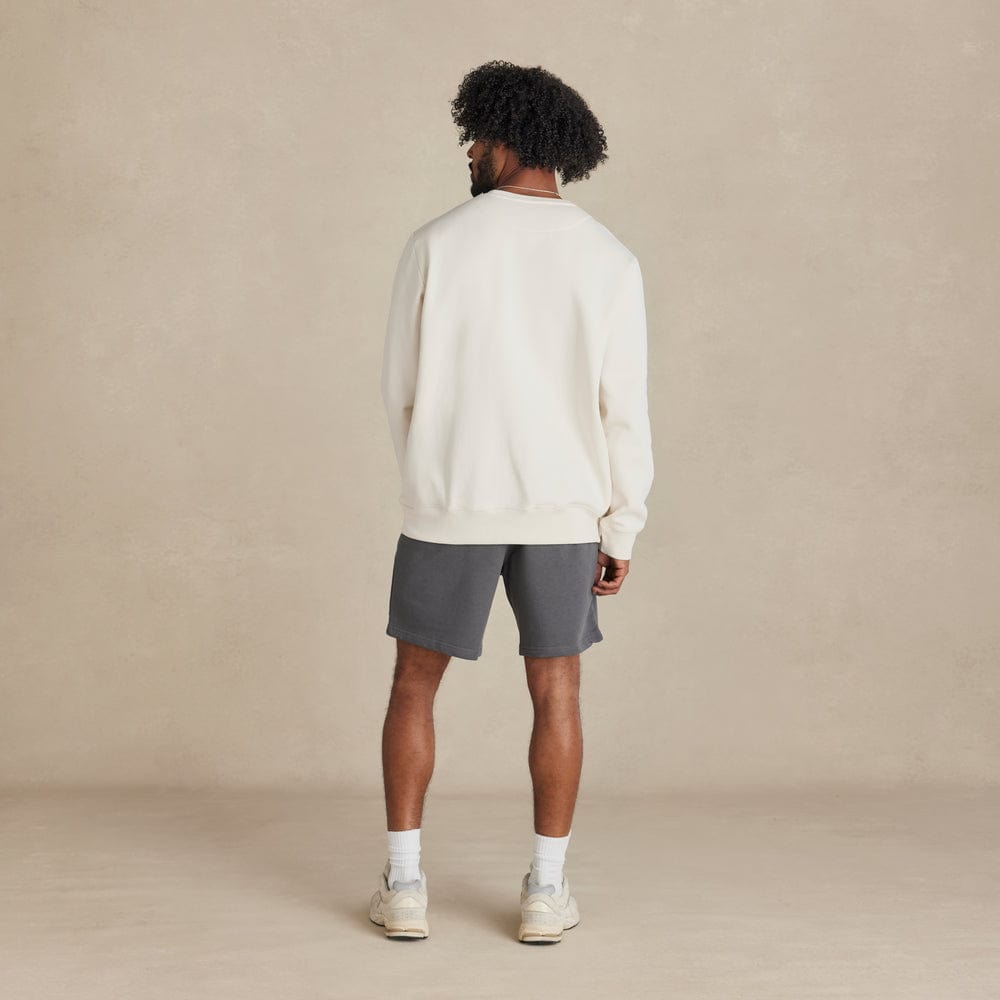 100% Premium Organic Brushed Cotton Crew, Coed 12oz - Natural 100% Premium Organic Brushed Cotton Crew, Coed 12oz - Natural Product Description