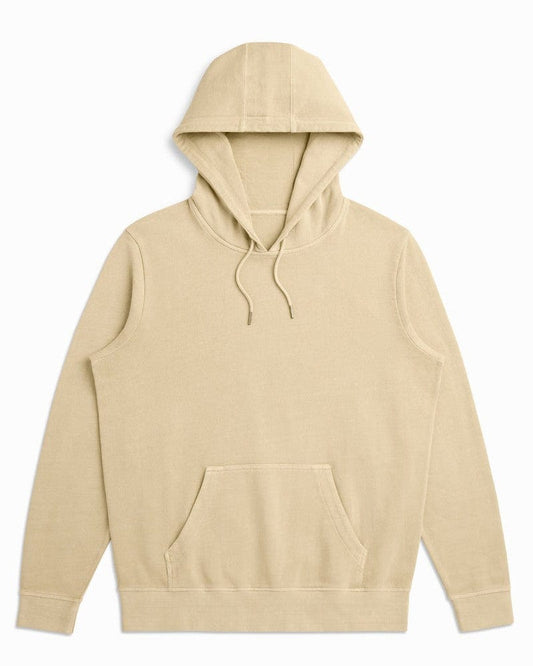 Hoodies S Organic Cotton, French Terry Hoodie. Coed 10oz Midweight - Dune Organic Cotton, French Terry Hoodie. Coed 10oz Midweight - Dune Product Description