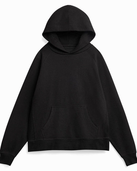 Hoodies S Organic Cotton, French Terry Hoodie. Coed 15oz Heavyweight - Black Organic Cotton, French Terry Hoodie. Coed 15oz Heavyweight - Black Product Description