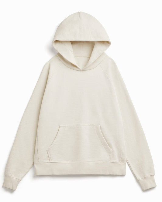 Hoodies S Organic Cotton, French Terry Hoodie. Coed 15oz Heavyweight - Parchment Organic Cotton, French Terry Hoodie. Coed 15oz Heavyweight - Parchment Product Description