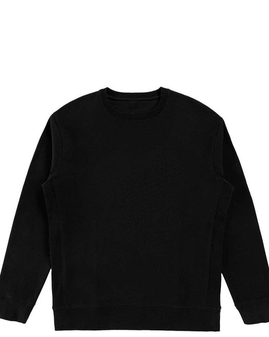 M 100% Premium Organic Brushed Cotton Crew, Coed 12oz - Black 100% Premium Organic Brushed Cotton Crew, Coed 12oz - Black Product Description