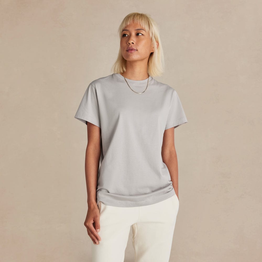 T-Shirts 100% American Grown SUPIMA® Cotton T-Shirt. Coed 6 oz. Midweight - Oyster 100% American Grown SUPIMA® Cotton T-Shirt. Coed 6 oz. Midweight - Oyster Product Description