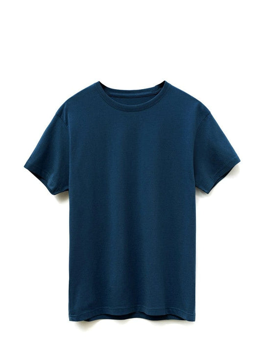 T-Shirts S 100% American Grown SUPIMA® Cotton T-Shirt. Coed 6 oz. Midweight - Ocean Navy 100% American Grown SUPIMA® Cotton T-Shirt. Coed 6 oz. Midweight - Ocean Navy Product Description